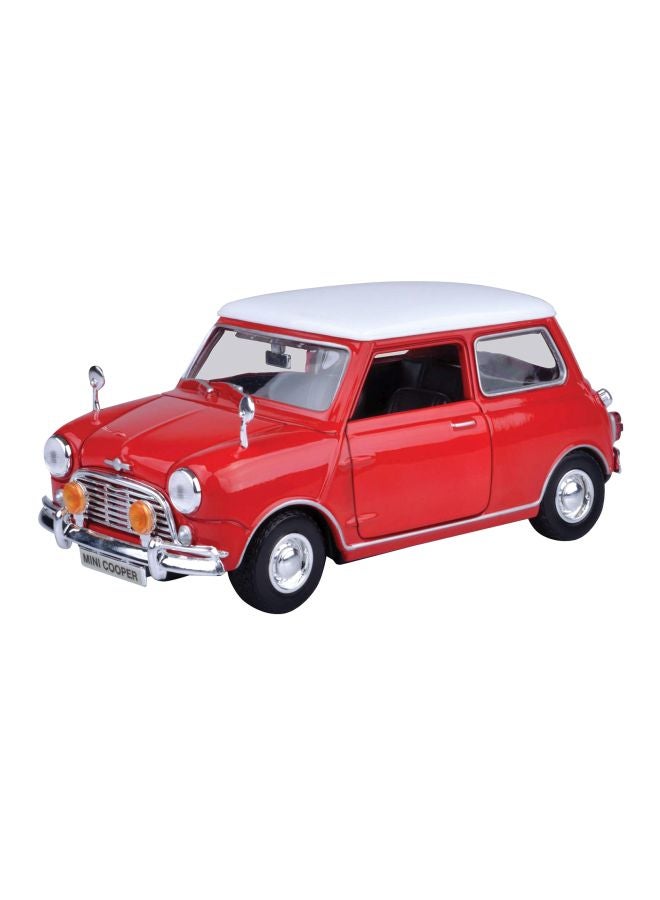 MOTORMAX Morris Mini Cooper Die-cast Car 73113 Red | Best Price