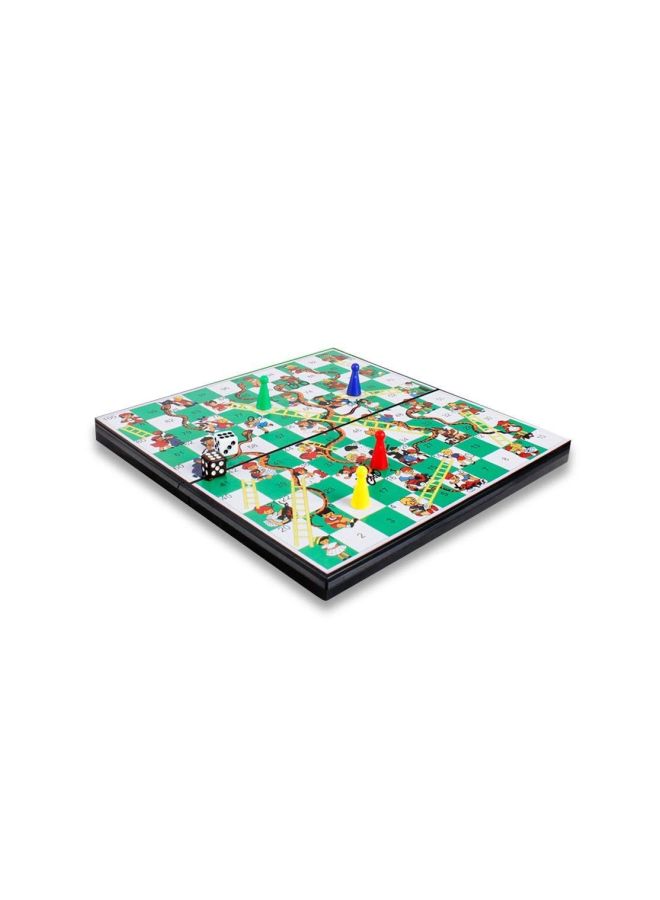 PopSugar - Magnetic Travel Snake And Ladder Game Set THR9405 - Image 1