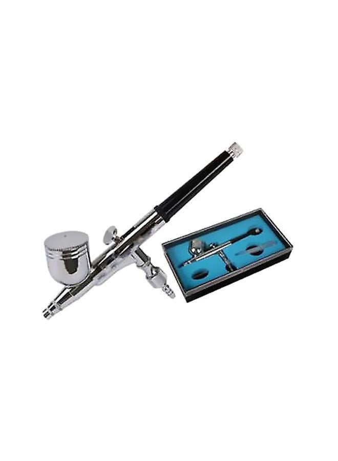 DIY Crafts Universal Artist Spray Gun Airbrush Pen Set 7037 Grey/Silver/Blue 