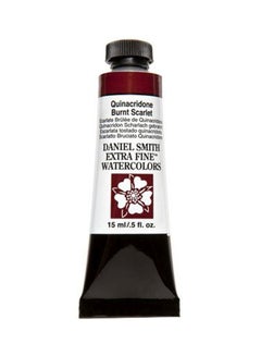 Daniel Smith Extra Fine Watercolor Paint 284600087 Quinacridone Burnt Scarlet 