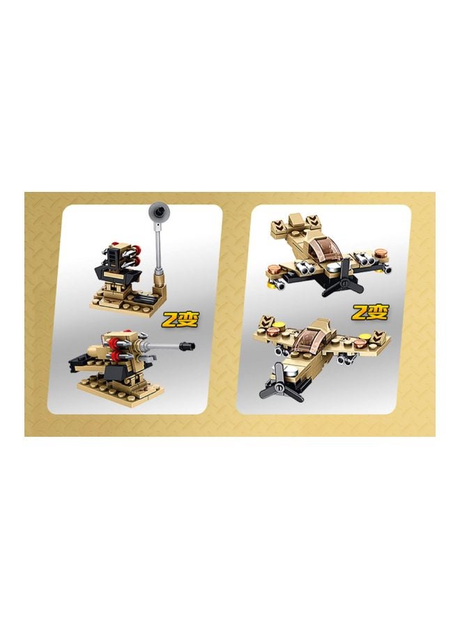 Chocozone 549-Piece 12 In 1 Patriot Air Defence Missile Building Block Toy Set - Image 3