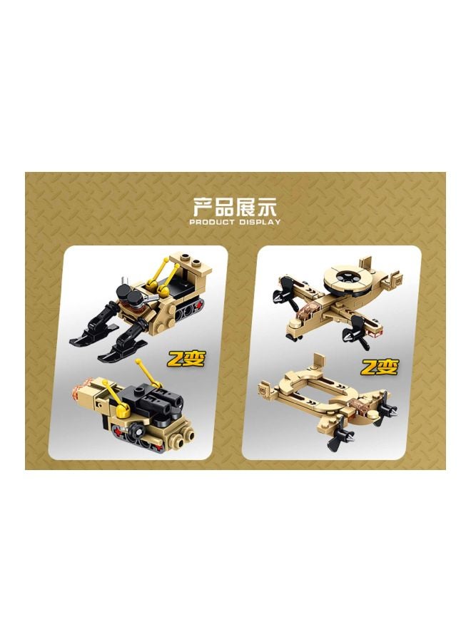 Chocozone 549-Piece 12 In 1 Patriot Air Defence Missile Building Block Toy Set - Image 4