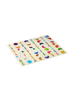 56-Piece Fun With Fractions Self Correcting Match Up Puzzle Set CRE0695