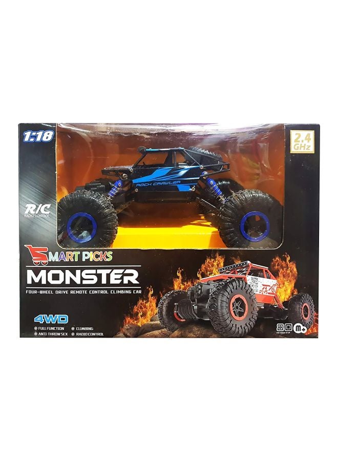 سمارت بيكس شاحنة وحوش رباعية الدفع للطرق الوعرة تعمل بجهاز تحكم عن بعد طراز HB-P1803 - Image 3