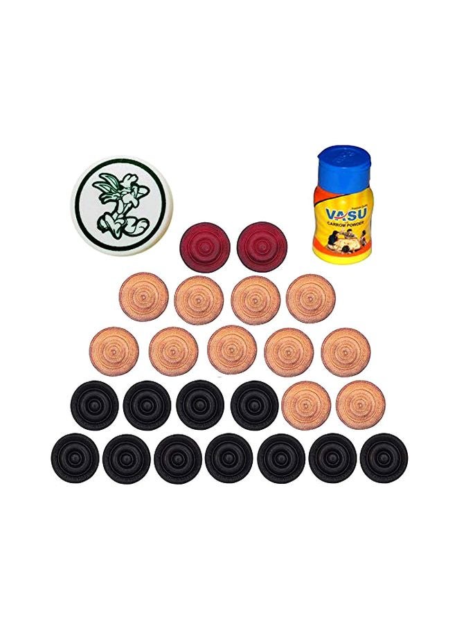 26-Piece Carrom Kit - Image 2