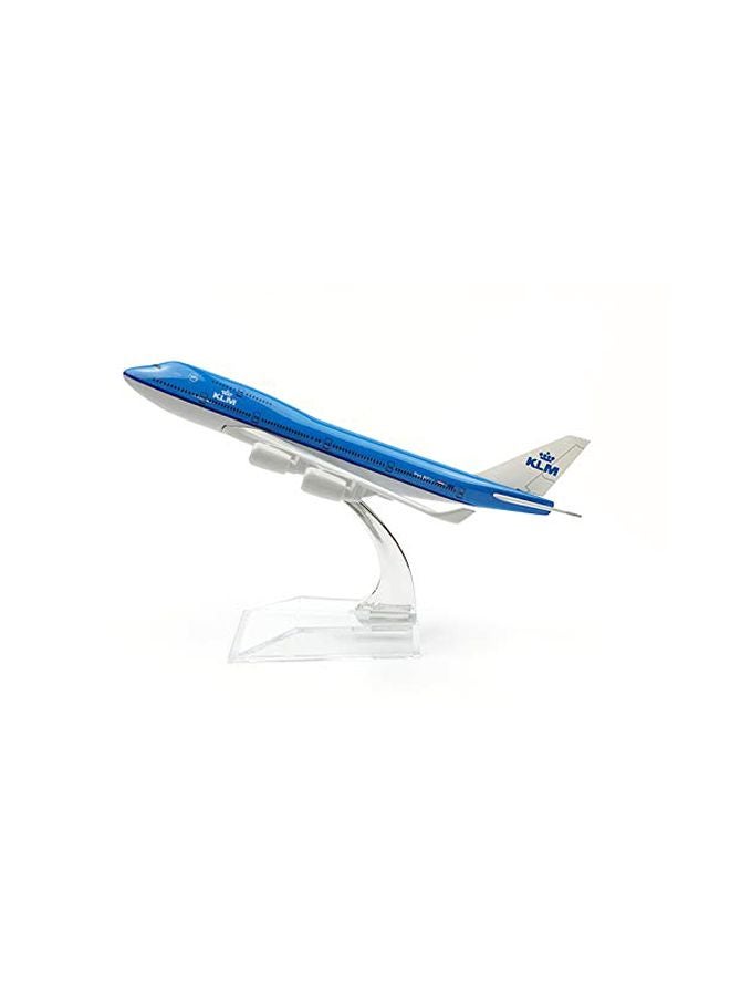 Sage Square Airlines Boeing 747 Model Aircraft AMKLMB747406 Multicolour 6inch  - Image 2