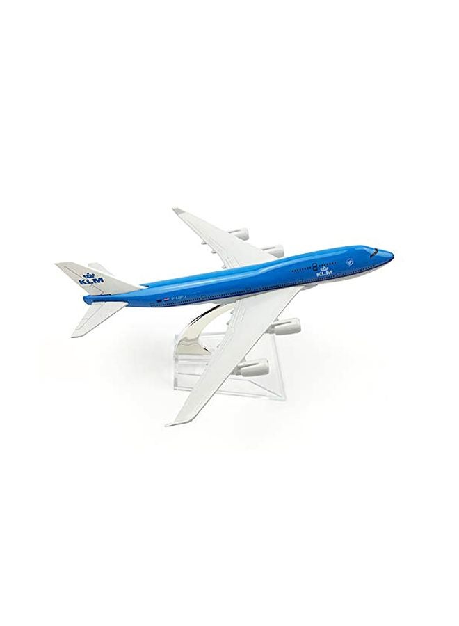 Sage Square Airlines Boeing 747 Model Aircraft AMKLMB747406 Multicolour 6inch  - Image 3