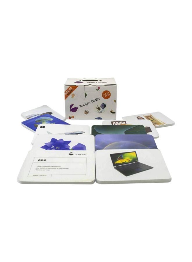 Hungry Brain 10-Piece Picture Flash Card B0765Y3TYX - Image 1