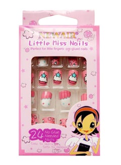 NewAir 24-Piece Little Miss Nail Set Multicolour  - Image 1