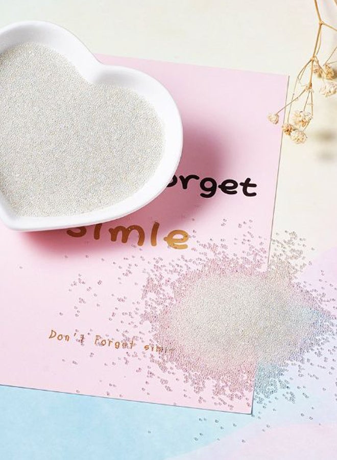 بي إتش باندا هول خرز زجاجي من الكافيار بتصميم ثلاثي الأبعاد لتزيين الأظافر شفاف - Image 2