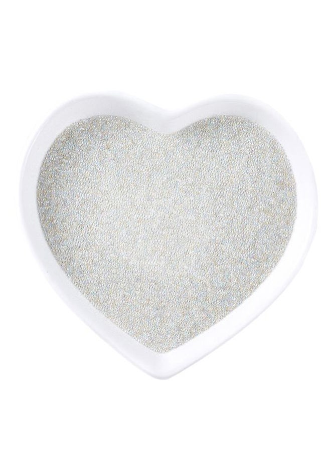 بي إتش باندا هول خرز زجاجي من الكافيار بتصميم ثلاثي الأبعاد لتزيين الأظافر شفاف - Image 1