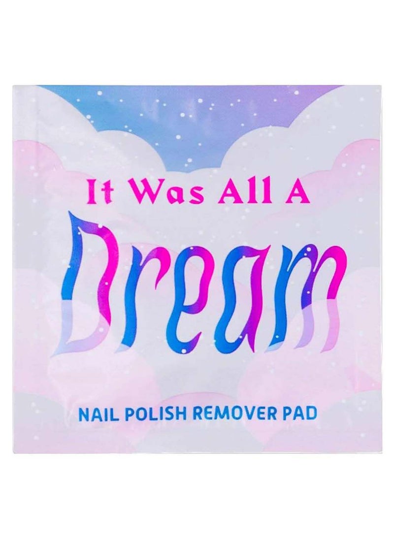 لا فريش مجموعة مناديل إزالة طلاء الأظافر It Was All A Dream مكونة من 50 قطعة أبيض - Image 1