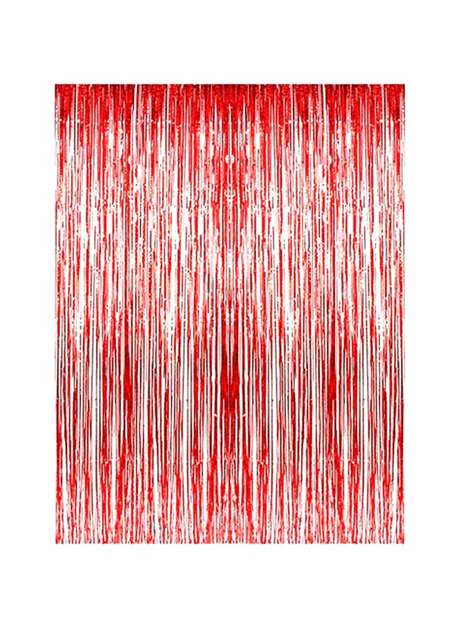 بارتي بروبس حزمة لافتات من القصدير للستائر من 3 قطع طراز FLCNRD03 - Image 1