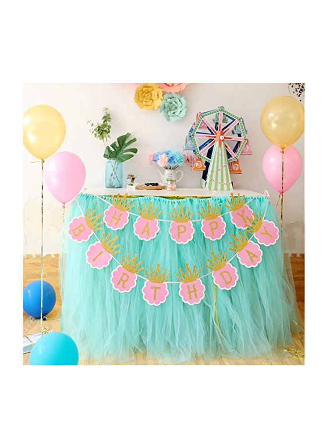 بارتي بروبس مجموعة مكونة من 15 شريط لامع بحروف "Happy Birthday" طراز BABA01  - Image 4