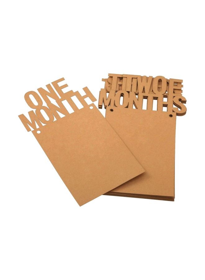 Chocozone First Birthday Decoration Photo Banner - Image 1