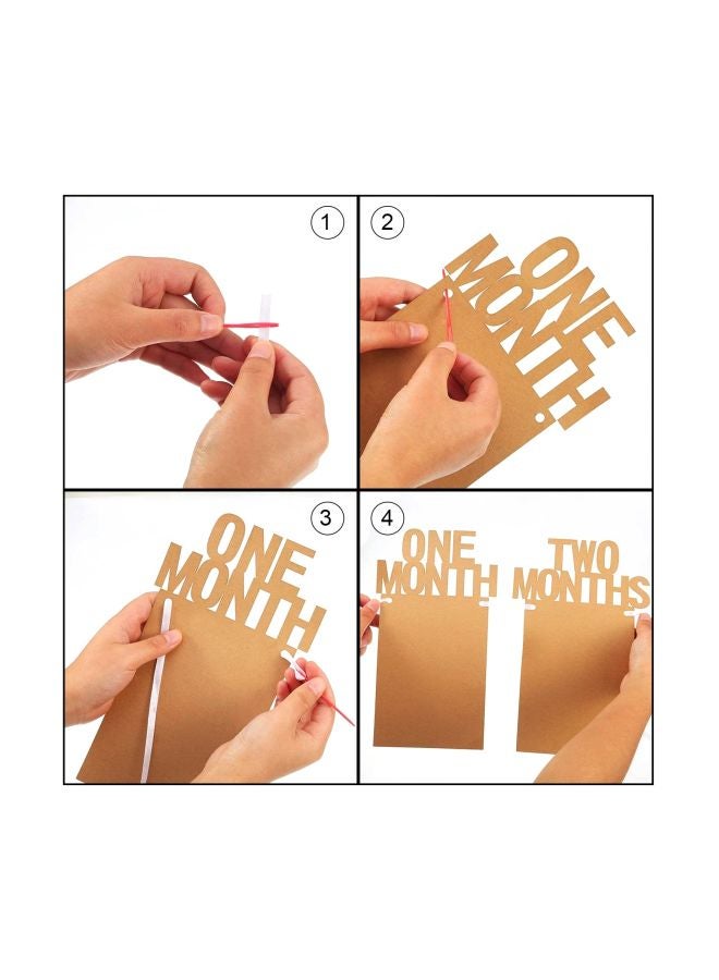 Chocozone First Birthday Decoration Photo Banner - Image 2