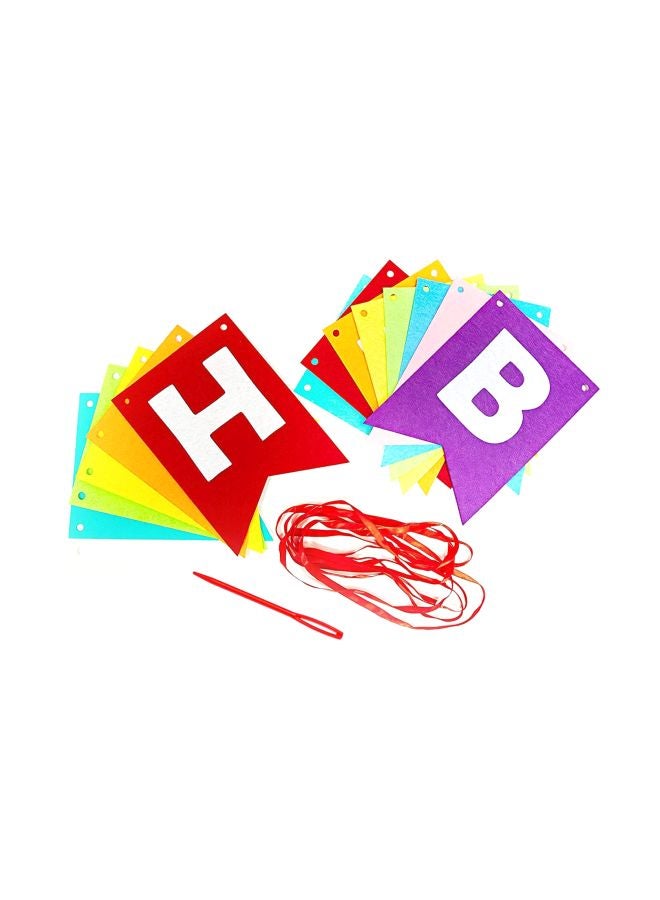 Party Propz Happy Birthday Decoration Banner  - Image 2