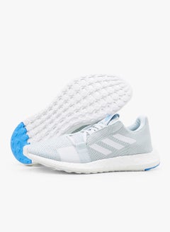 Adidas SenseBoost GO Running Shoes Mint Blue  - Image 4