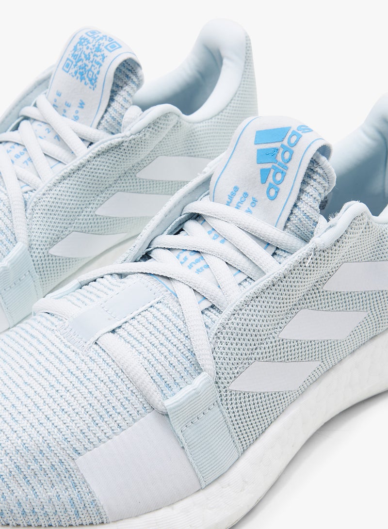 Adidas - SenseBoost GO Running Shoes Mint Blue - Image 1