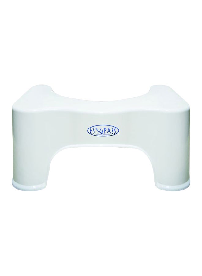 ESYPASS Toilet Foot Stool White 