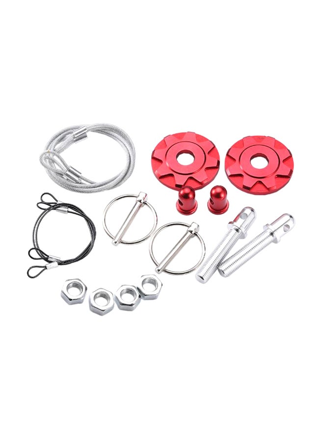 Generic Hood Pin Appearance Kit With Rings 