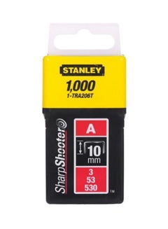 1000-Piece Sharp Shooter Light Duty Staples Set Silver