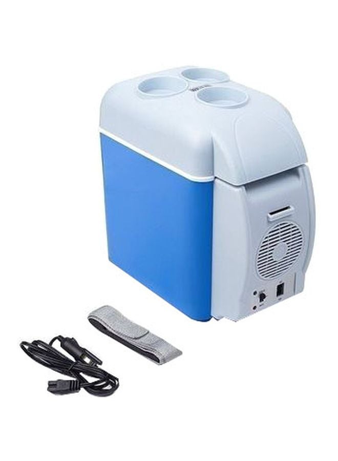 Generic - Portable Electronic Refrigerator 7.5L 7.5 L AS936HL0G7MSXNAFAMZ-18809903 Grey/Blue - Image 1