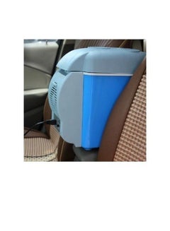 Generic Portable Electronic Refrigerator 7.5L 7.5 L AS936HL0G7MSXNAFAMZ-18809903 Grey/Blue  - Image 4
