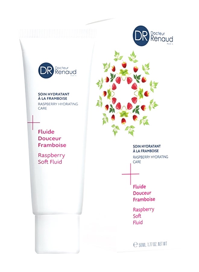 Dr. Renaud - Raspberry Soft Hydrating Care Soft Fluid White 50ml - Image 1