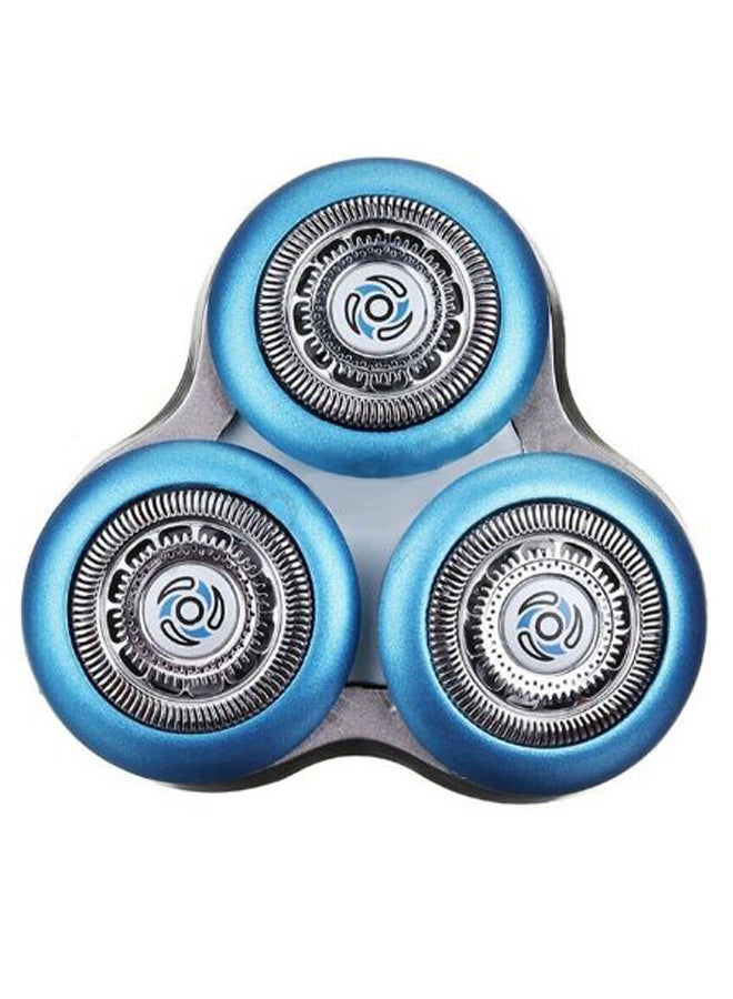 Replacement Shaver Head Blue/Silver - Image 1