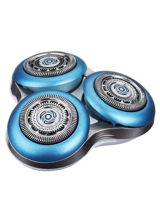 Replacement Shaver Head Blue/Silver - Image 2