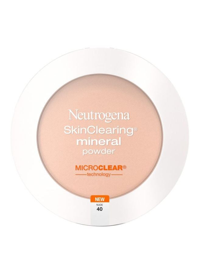Neutrogena Skin Clearing Mineral Powder Nude 40