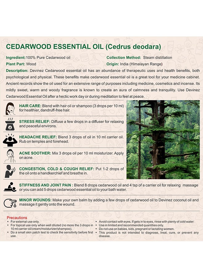 ديفينيز زيت خشب الأرز العطري متعدد الأغراض 250ملليلتر - Image 3