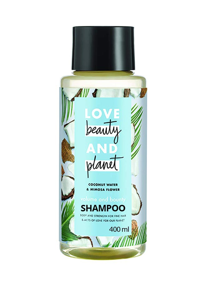 Love Beauty and Planet Lotion Coconut Water And Mimosa Flower Shampoo 400ml 