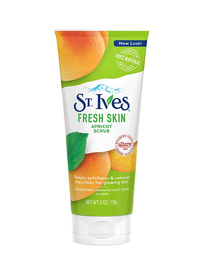 ST. Ives Fresh Skin Apricot Face Scrub 170grams - Image 1