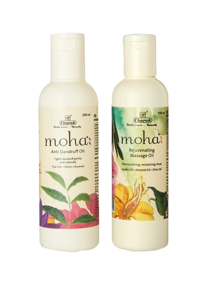 زيت مضاد للقشرة وزيت تدليك مجدد 100ملليلتر