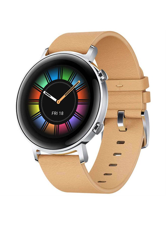 HUAWEI GT2 Smartwatch Classic Edition With 15 Sports Modes Gravel Beige  - Image 2