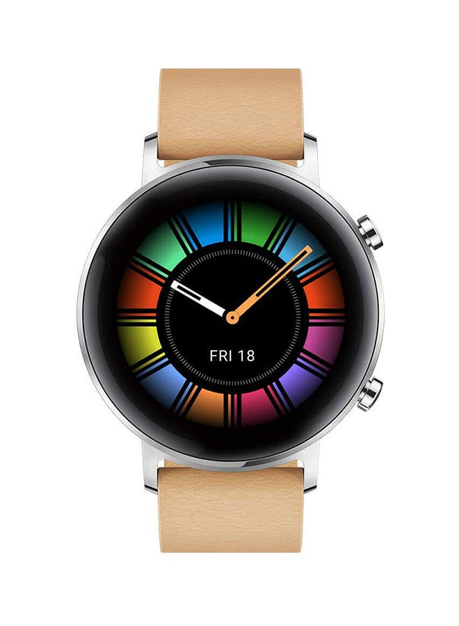 HUAWEI GT2 Smartwatch Classic Edition With 15 Sports Modes Gravel Beige  - Image 4