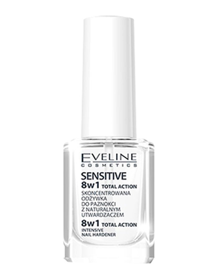 إيفلين كوزماتيكس مقوي الأظافر المكثّف توتال أكشن 8W1 أبيض - Image 2