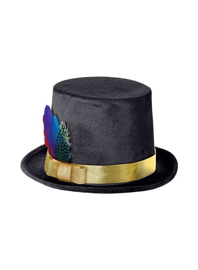 Amscan Fancy Feather Top Hat 5x13inch