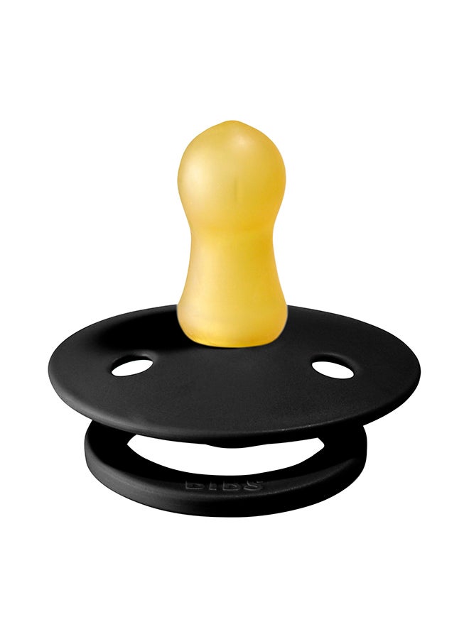 BIBS Pacifier Size 1,  Baby 0-6M , 1-piece - Black  - Image 1
