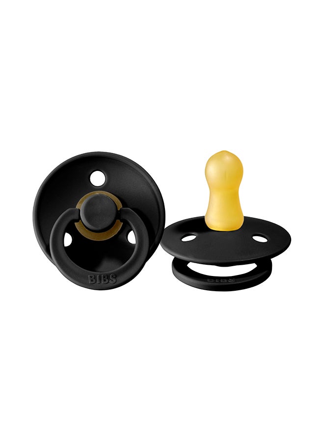 BIBS Pacifier Size 1,  Baby 0-6M , 1-piece - Black  - Image 2