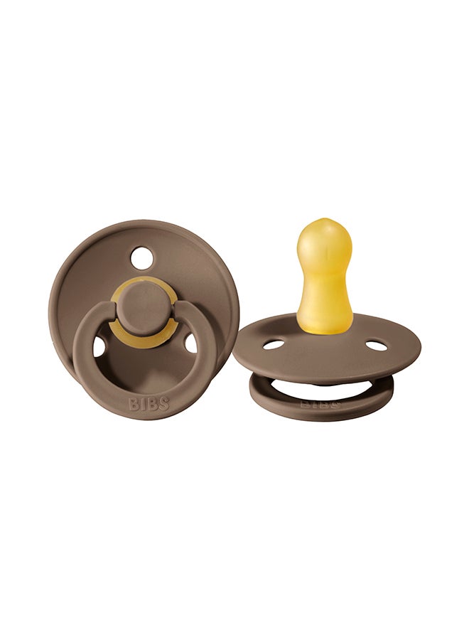 بيبس لهاية مقاس 1، للأطفال من سن 0 إلى 6 أشهر، قطعة واحدة  - لون دارك أوك - Image 1