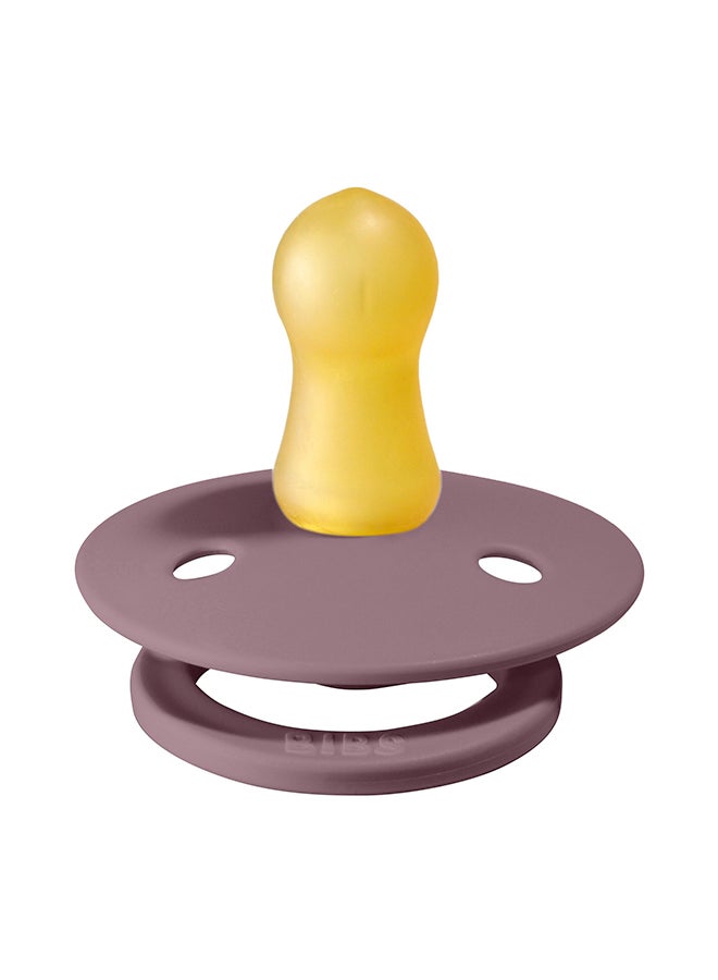 بيبس لهاية مقاس 1 للأطفال بعمر 0-6 شهور بلون هيذر من قطعة واحدة - Image 2