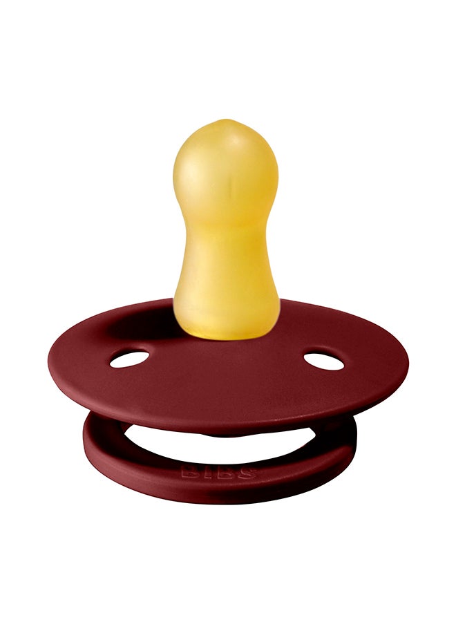 بيبس لهاية مقاس 1، للأطفال من سن 0 إلى 6 أشهر، قطعة واحدة  - لون نبيذي - Image 2