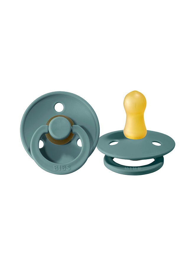BIBS Colour Baby Pacifier Size 1Baby 0 - 6M Island Sea  - Image 1
