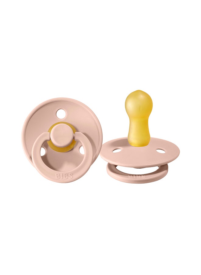 بيبس لهاية مقاس 2 مناسبة للأطفال حديثي المشي من عمر 6 أشهر إلى 18 شهراً من قطعة واحدة، لون بلش - Image 1