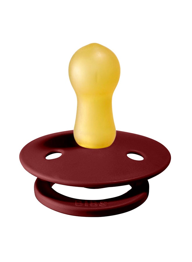 بيبس لهاية مقاس 2 مناسبة للأطفال حديثي المشي من عمر 6 أشهر إلى 18 شهراً من قطعة واحدة، لون واين - Image 2