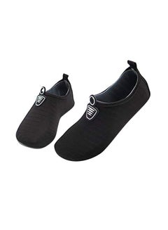 QICAI Barefoot Quick-Dry Aqua Beach Swimwear Shoes Black  - Image 2