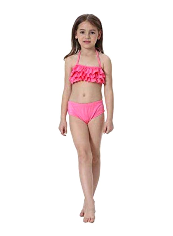 J&J 3-Piece Mermaid Swimming Suit With Bikini Set 140cm  - Image 3